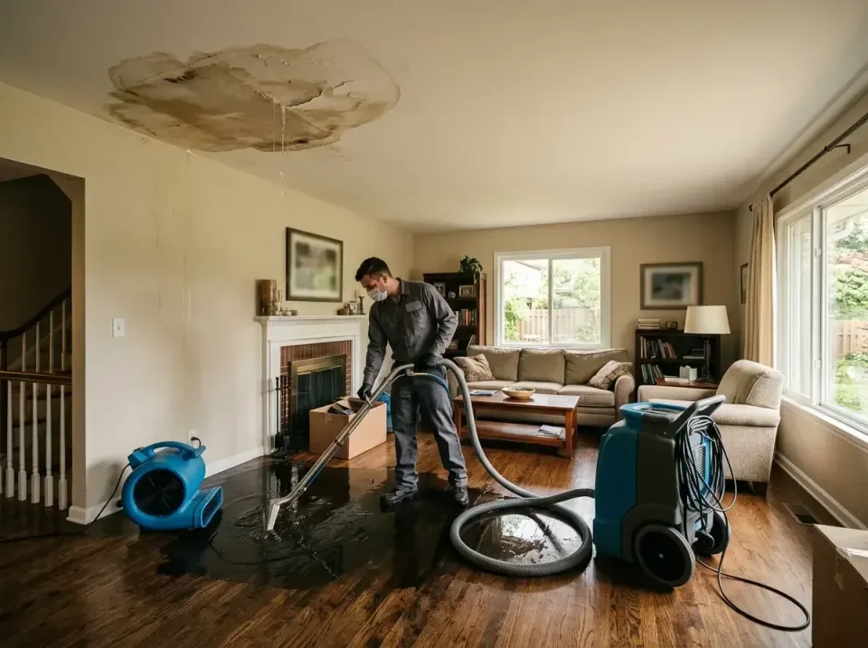 attic-pipe-burst-ceiling-drip-008 — frequently asked questions, Water Damage Restoration & Carpet Care in Terryville, CT